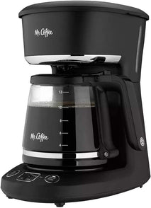 12-cup programmable coffeemaker with brew now or later feature