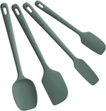 5 Pieces Silicone Spatula Set - Food Grade Rubber Spatula with Ergonomic Grip