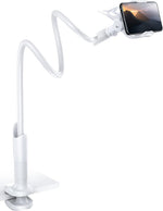 Lamicall phone mount, flexible long arm for bedside, desk, and headboard, fits 4-7" phones, iPhone 14 to 17 Pro Max