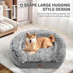 3.7 inch thickened orthopedic dog bed for extra large dogs with 28d egg-crate foam and removable cover