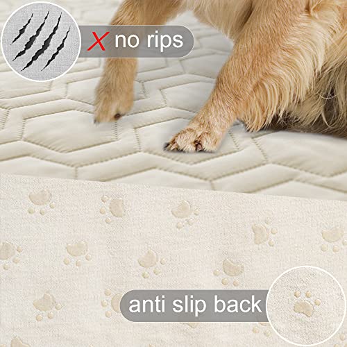 waterproof-anti-slip-dog-bed-cover-ivory-52x82