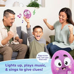 Relatable Eggcellent Hide & Seek Game, Toddler Toy, Ages 3+, Includes Light-Up Egg Toy That Sings and Talks