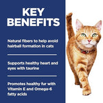 Hills Science Diet Adult 1-6 Weight Management Dry Cat Food, Hairball Control Support, Chicken Recipe, Light, 7 lb Bag