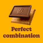 Bauducco Choco Biscuit Cookies, Individually Wrapped, 25.3 oz, Pack of 40