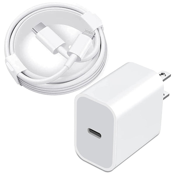 Fast iPhone Charger, iPhone Charger Fast Charging 2Pack Quick Chargers 6ft Long USB C to Lightning Cable Quick Charging Cord USB Charge Block Adapter for iPhone 14 Plus/14 ProMax/13 Mini 12/11/XS/iPad
