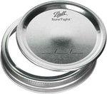 Ball Wide Mouth Glass Mason Jars with Lids and Bands, Used for Canning, Pickling, Juice, Jam, Jelly, Quart Size 32 Ounce (Pack of 2)