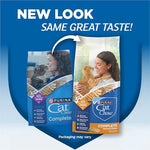 purina cat chow complete high protein dry cat food with real chicken - 4 pack of 3.15 lb bags