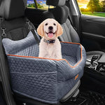 dog-car-seat-memory-foam-dog-booster-seat-small-dogs-grey