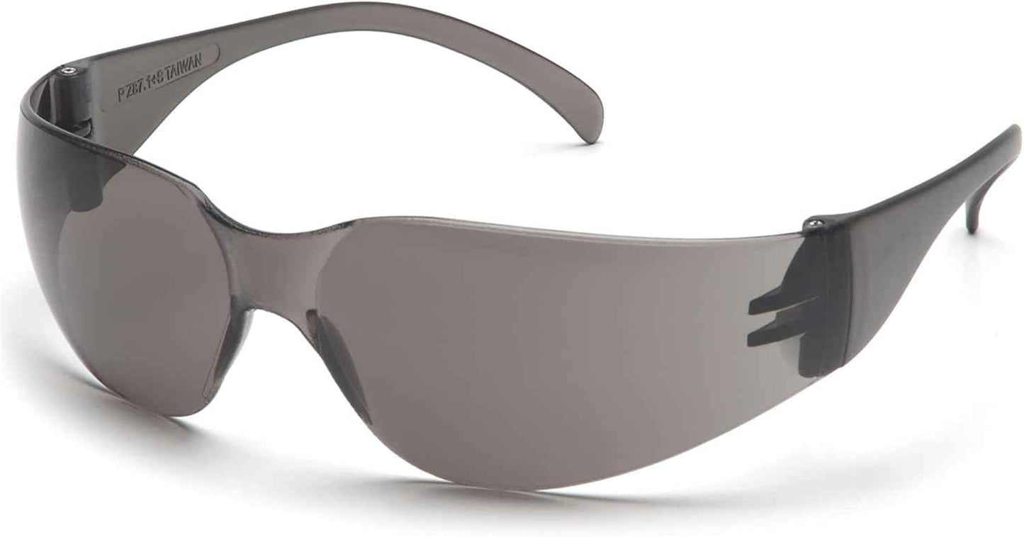 Pyramex Intruder Safety Eyewear Clear Frame Full Foam Padding Clear Anti-Fog Lens | Full Foam Padding, Clear Frame
