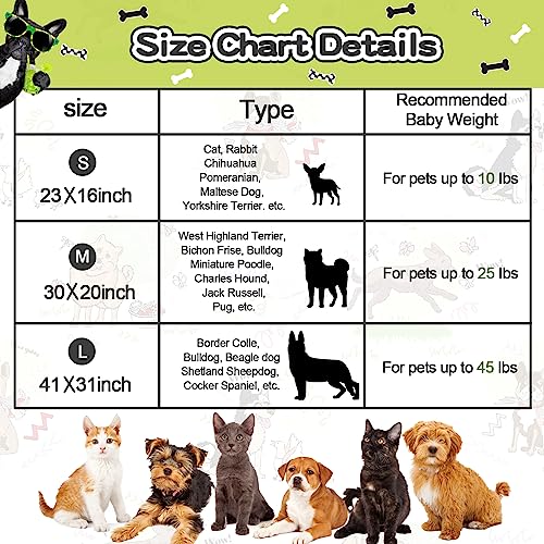 Rezutan 3 pack soft blankets for dogs and cats, 41x31inch, gray/blue/beige, premium flannel
