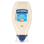 Hellmann's 100% Cage-Free Eggs Light Mayonnaise Squeeze Bottle for Sandwiches and Simple Meals 20 oz