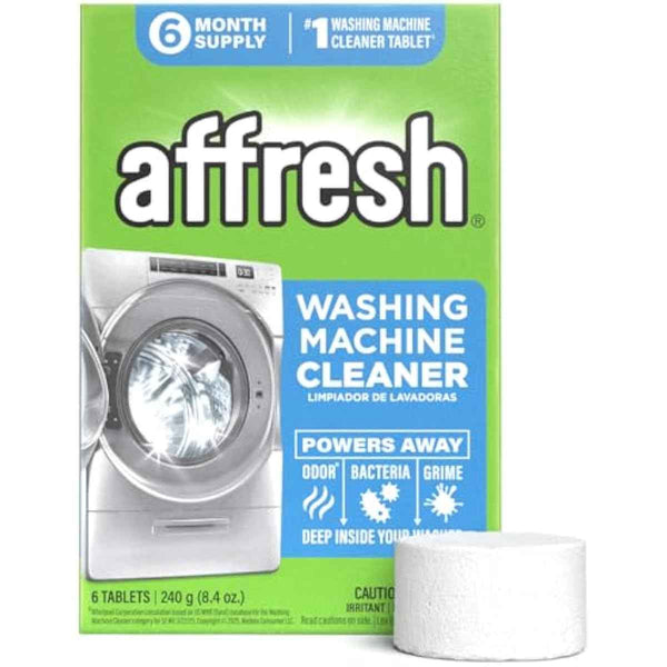 Affresh Washing Machine Cleaner, 6 Time Release Tablets, 6 Month Supply, EPA Safer Choice Certified
