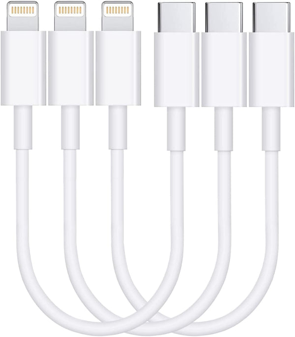 RCTech 3Pack 6FT Lightning cable MFi certified iPhone fast charger
