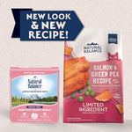 Natural Balance Limited Ingredient Adult Grain-Free Dry Cat Food Salmon & Green Pea Recipe 10 Pound Bag