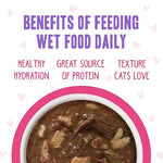 weruva bff oh my gravy! rainbow a gogo variety pack, 3oz pouch, 12-count, grain-free cat food