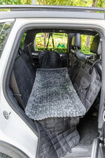 Non-Slip Fuzzy Backseat Pet Mat for Car, 24.8x54 inch, Pet-Friendly Seat Cover for Travel
