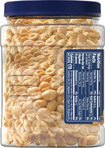 planters salted cocktail peanuts, 2.19lb bulk jar, kosher, roasted in peanut oil