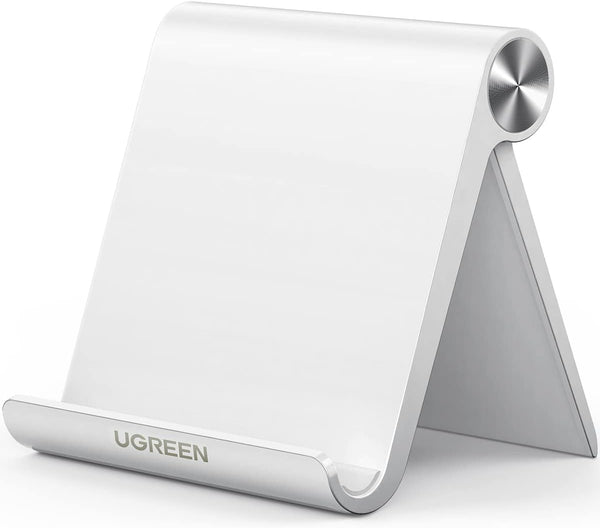 UGREEN Adjustable Cell Phone Stand Holder for Desk Compatible with iPhone and Galaxy