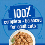 Purina Friskies Wet Cat Food Variety Pack - 40 Cans, 5.5 oz each, Oceans of Delight Flaked and Filets