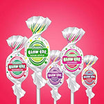 Charms Blow Pop 100-Count Assorted Flavors Individually Wrapped Dual Candy and Gum Suckers, Peanut Free, Gluten Free, Kosher, Bulk Treat for Kids and Adults