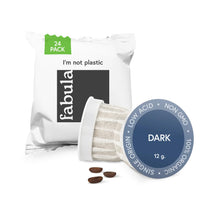 Dark Roast Coffee Pods, Low Acid, Single Origin, Non-GMO, Fair Trade, Kcup Compatible