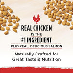Purina Naturals Original dry cat food with real chicken and salmon for indoor cats, 13 lb bag