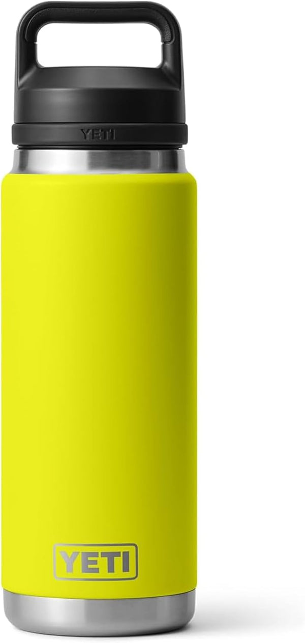 YETI Rambler 26 oz Bottle with Chug Cap and Stainless Steel Construction