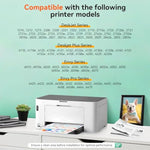 67XL Compatible for HP 67 Ink Cartridges Black Color Combo Pack Used for HP Envy 6055e 6400 6000 6065e 6458e 6455e DeskJet 2855e 4100 4152e 4255e 2755e 2700 2725 2755e 2752 4155e Printer
