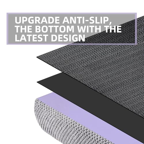 Chic Threads Dog Stairs for Small Dogs, 3-Step Dog Stairs for High Beds and Couch, Pet Steps for Small Dogs and Cats，Non-Slip Stable Indoor Dog Steps