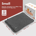 Mora Pets self-heating cat bed, 24 x 18 inches, ultra warm mat for outdoor indoor cats and small dogs