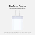 Dual-Port USB Wall Charger Adapter for iPhone and Samsung
