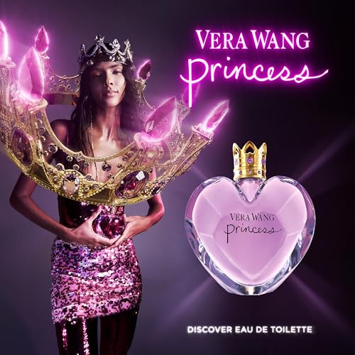 Vera Wang Princess by Vera Wang, Eau De Toilette perfume for women, 3.4 fl oz, citrus-forward fragrance