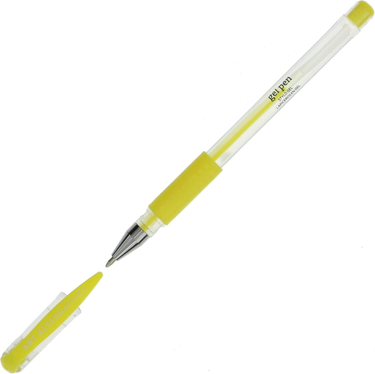 Art Alternatives Gel Pen, Metallic Pink - Ballpoint - Non-Smear + Quick Dry - Writing, Drawing, Coloring, Journal, Planner