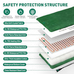 petnf outdoor pet heating pad soft electric blanket auto temperature control heated mat for dogs and cats