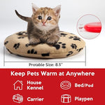gelbesty original pet heating pad microwave waterproof outdoor warming safe for newborn kittens puppies dogs cats