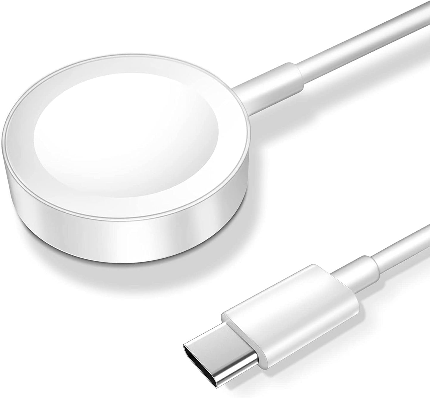 𝟐𝟎𝟐𝟔 𝐔𝐩𝐠𝐫𝐚𝐝𝐞𝐝 Magnetic Charging Cable for Apple Watch Charger,[USB C Port] Wireless Charging Cable Compatible with iWatch Series Ultra/10/9/8/7/6/SE/SE2/5/4/3/2[3.3FT]-White