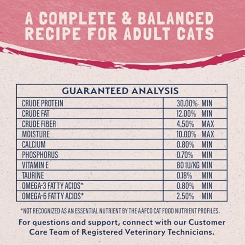 Natural Balance Limited Ingredient Adult Grain-Free Dry Cat Food Salmon & Green Pea Recipe 10 Pound Bag