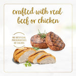 Purina fancy feast chicken and beef classic pate grain free wet cat food variety pack 3 oz pull-top cans