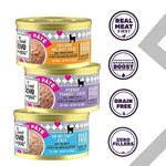 I and Love and You cat food variety pack with 3 oz portions, 12 count, grain-free and filler-free