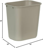 Rubbermaid Commercial Standard Series Wastebaskets for Office Use