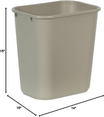 Rubbermaid Commercial Standard Series Wastebaskets for Office Use