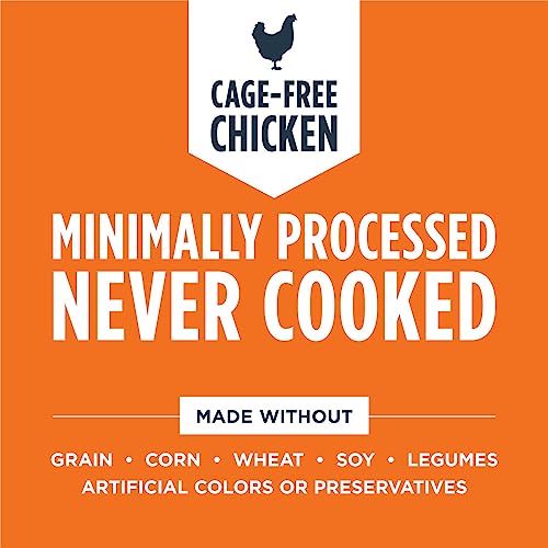 Instinct raw freeze-dried chicken cat food, 25 oz bag, USA made, grain-free, 93% meat, non-GMO