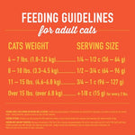 Tiki Cat Born Carnivore high protein dry cat food, 3 lb bag, grain-free baked kibble