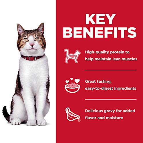 hills science diet senior adult 7+ premium nutrition wet cat food variety pack chicken tuna stew