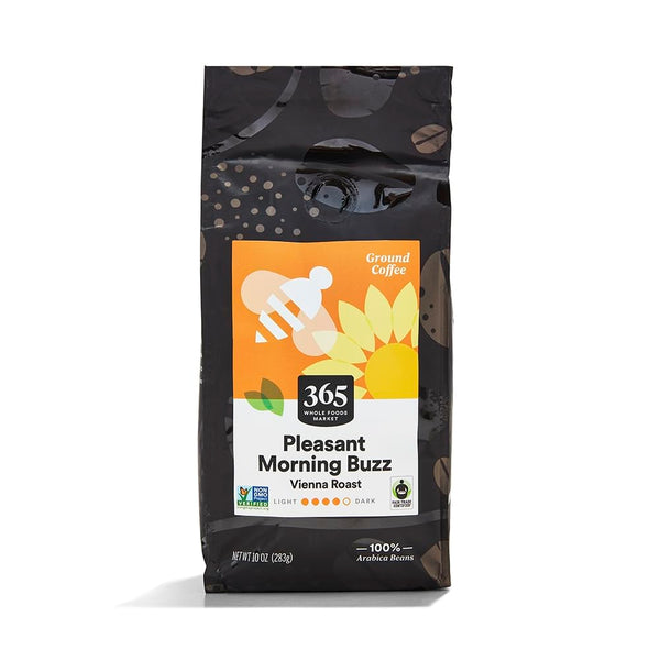 365 by Whole Foods Market, Medium-Dark Roast Vienna Ground Coffee, 24 Ounce for Automatic Drip Brewers