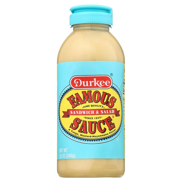 Durkee Famous Sauce, 12 Ounce condiment, 10 Ounce bottle, 12 Fluid Ounce, 12 Ounce capacity, great for dipping