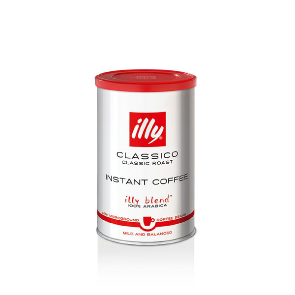 illy Instant Coffee 100% Arabica Classico Medium Roast easy preparation roasted in Italy 3.3 ounce