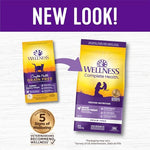 wellness complete health adult dry cat food indoor cats grain free healthy weight chicken turkey meal 5.5 pound bag