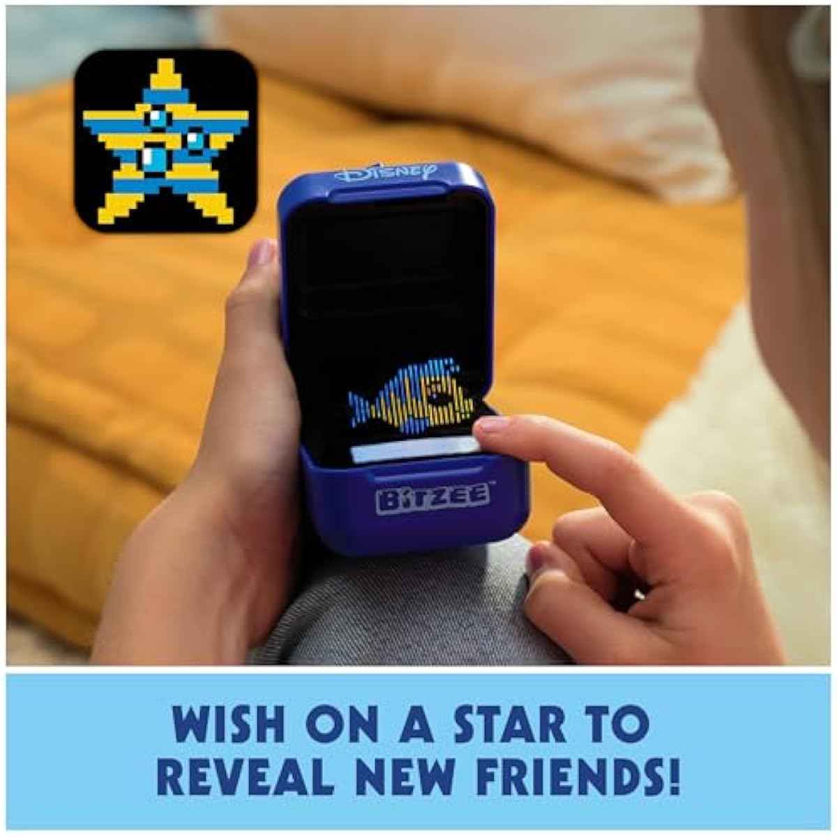 Bitzee, Disney with 30 Interactive Characters Inside, Reacts to Swipes, Tilts & Taps, Disney Toys & Digital Pet Boys & Girls Toys