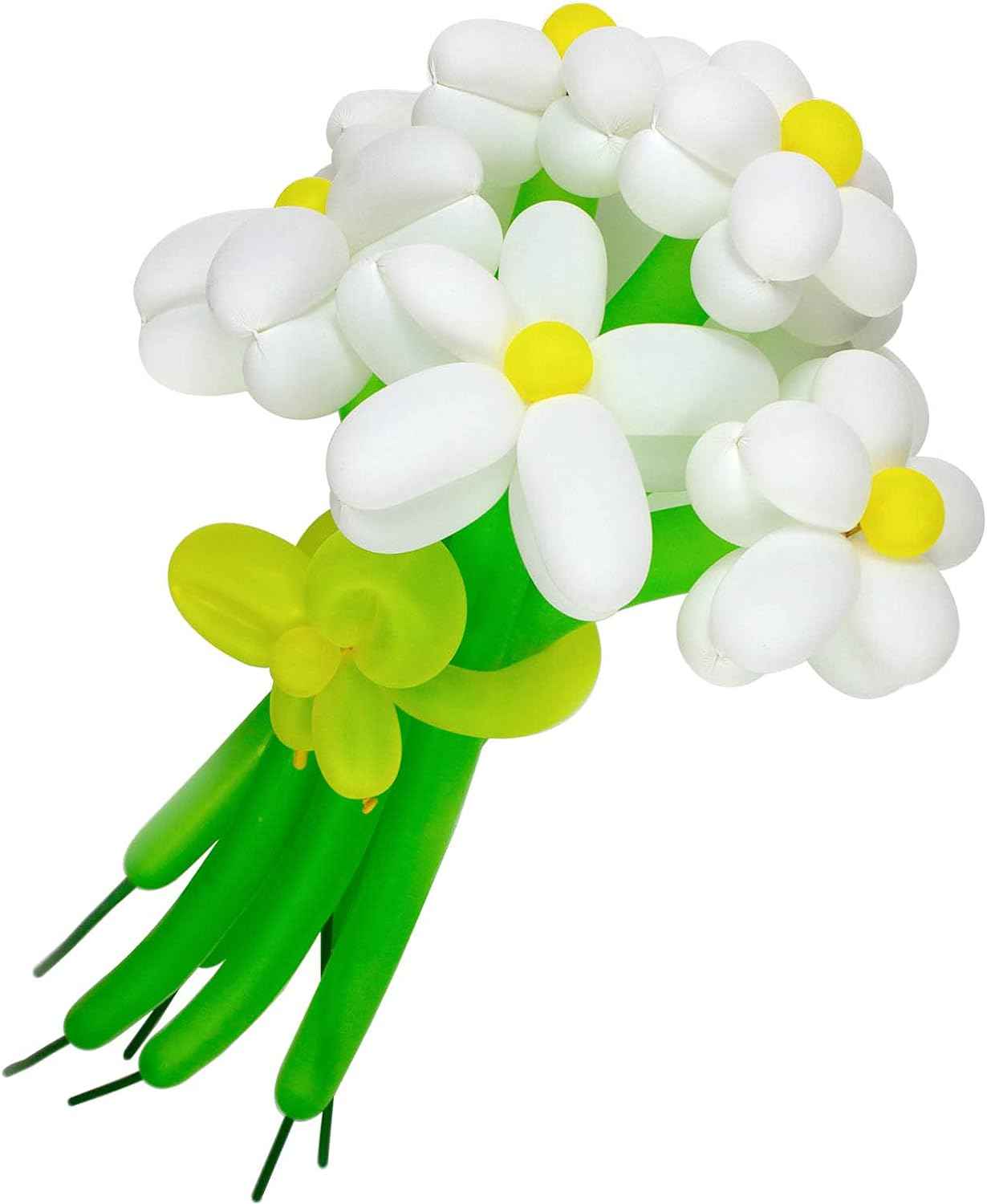 100Pcs 260 Balloons White Long Balloons for Balloon Garland Thickening Skinny Latex Twisting Balloon for Animals Modeling Christmas Birthday Wedding Party Decorations